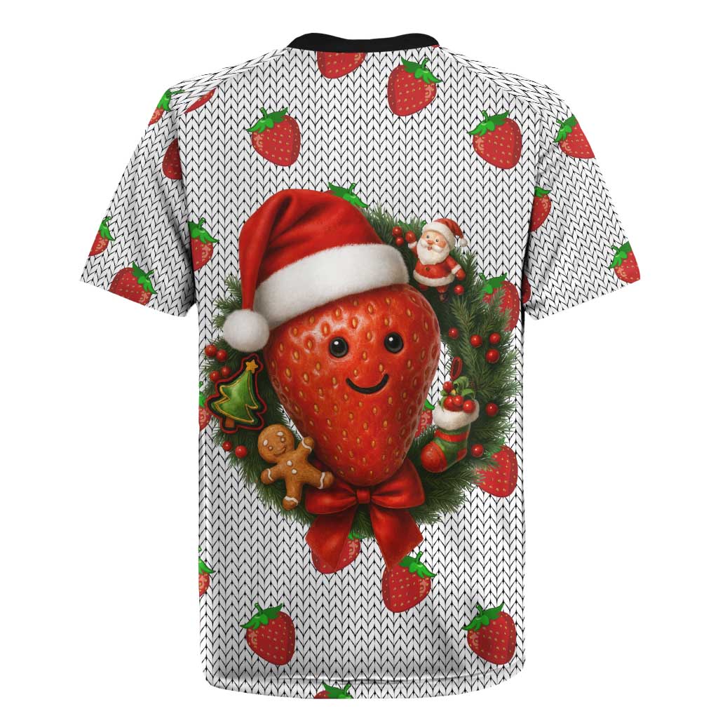 Berry ChristmasYall Christmas Rugby Jersey Xmas Holiday Patterns - Wonder Print Shop