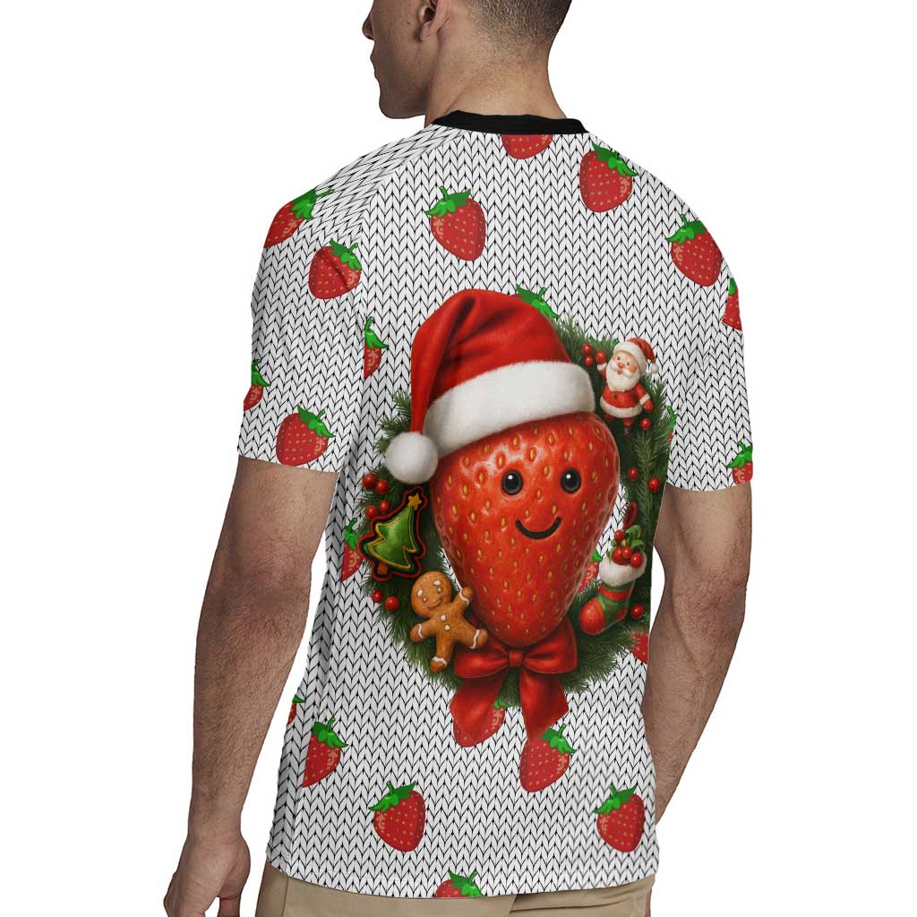 Berry ChristmasYall Christmas Rugby Jersey Xmas Holiday Patterns - Wonder Print Shop