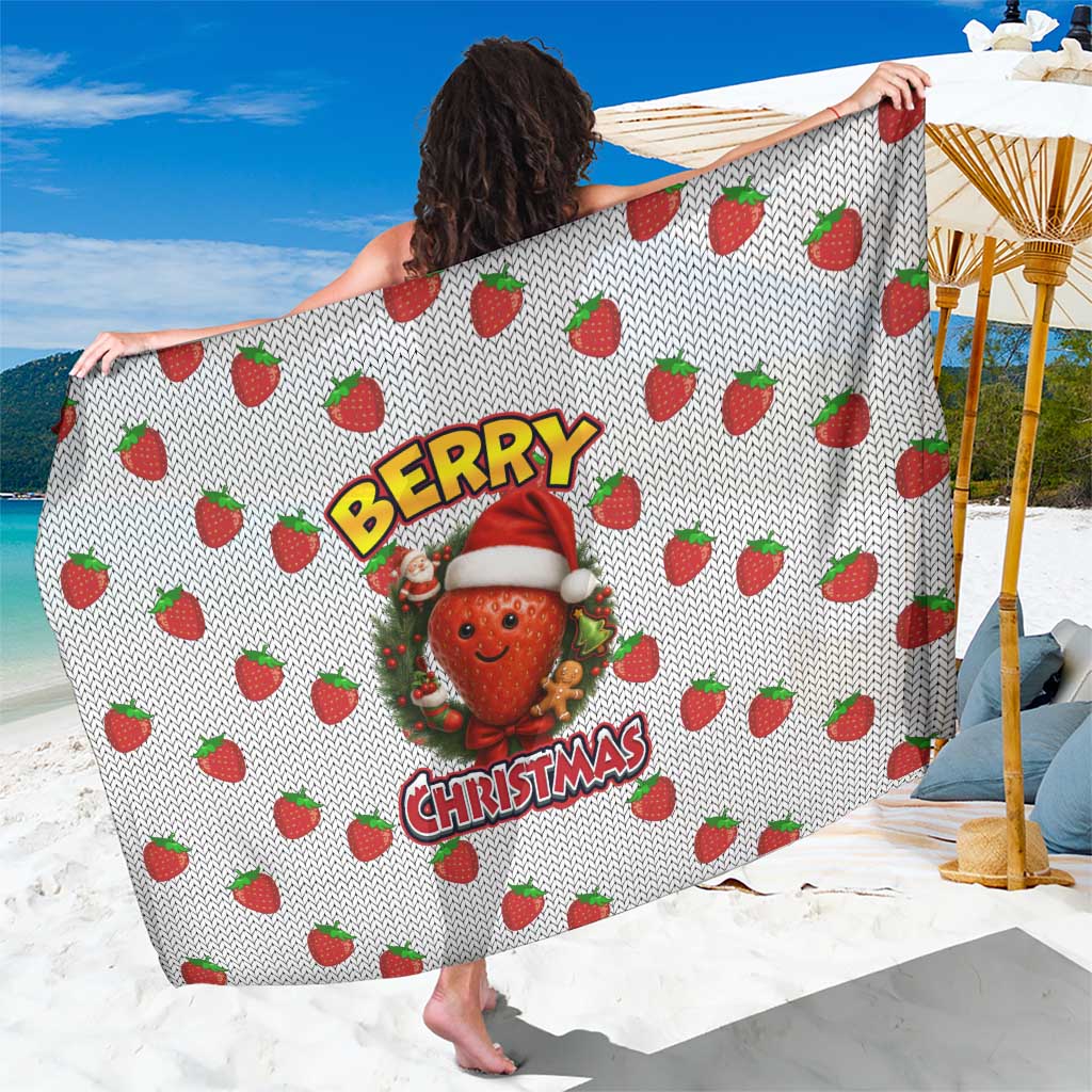 Berry ChristmasYall Christmas Sarong Xmas Holiday Patterns - Wonder Print Shop