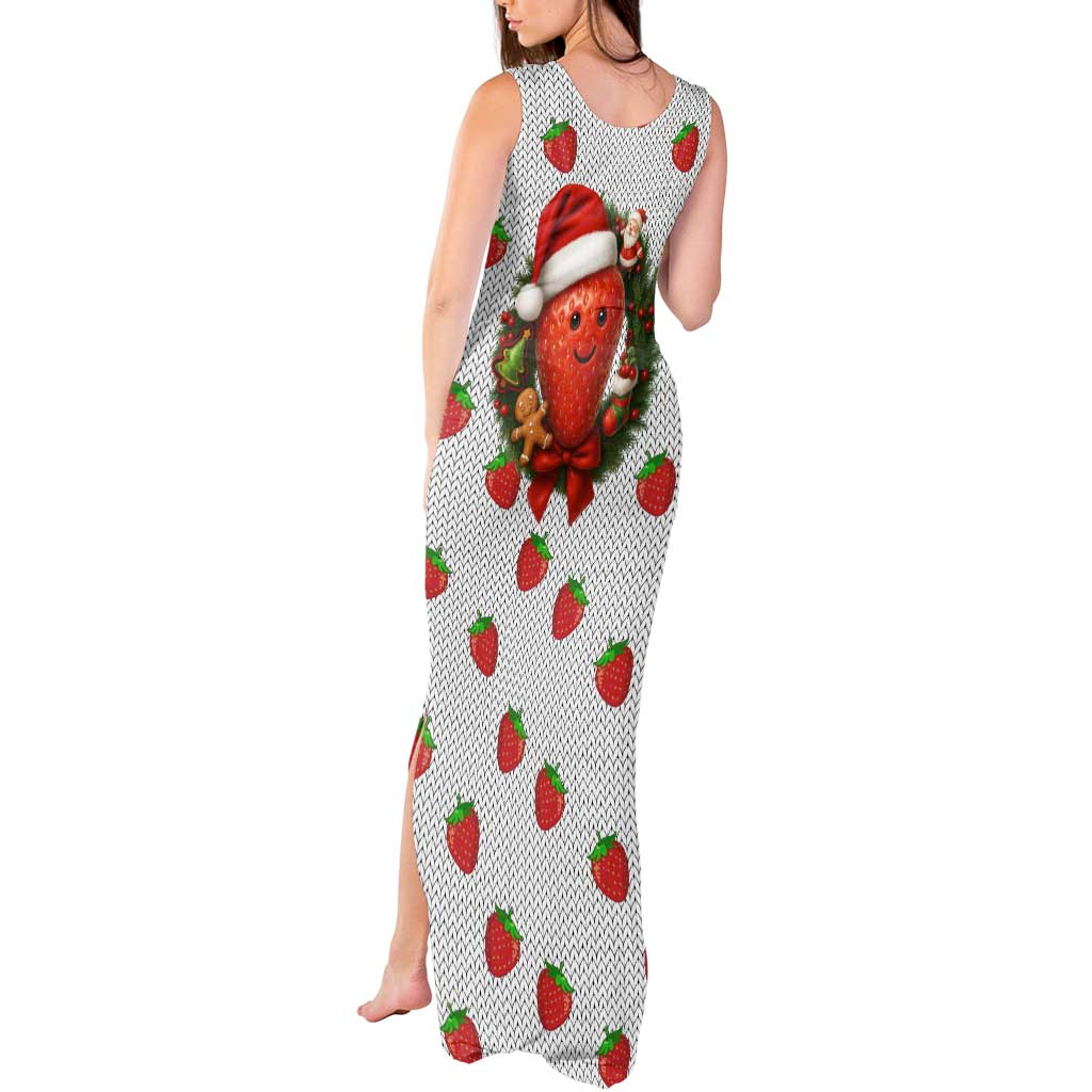 Berry ChristmasYall Christmas Tank Maxi Dress Xmas Holiday Patterns - Wonder Print Shop