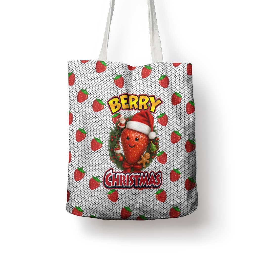 Berry ChristmasYall Christmas Tote Bag Xmas Holiday Patterns - Wonder Print Shop