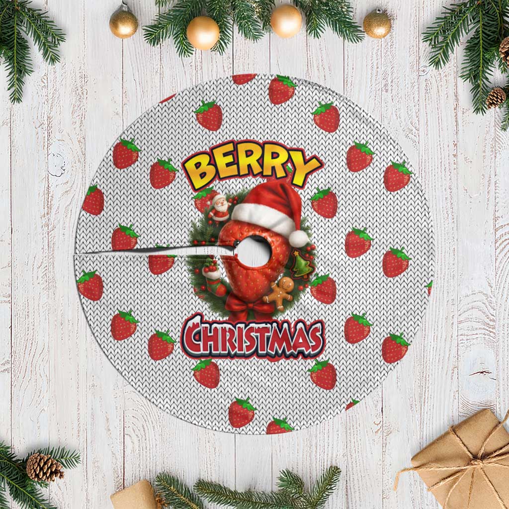 Berry ChristmasYall Christmas Tree Skirt Xmas Holiday Patterns - Wonder Print Shop