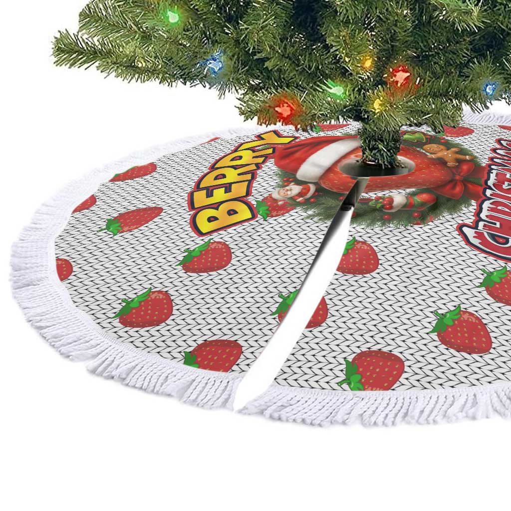 Berry ChristmasYall Christmas Tree Skirt Xmas Holiday Patterns - Wonder Print Shop