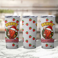 Berry ChristmasYall Christmas Tumbler Cup Xmas Holiday Patterns - Wonder Print Shop