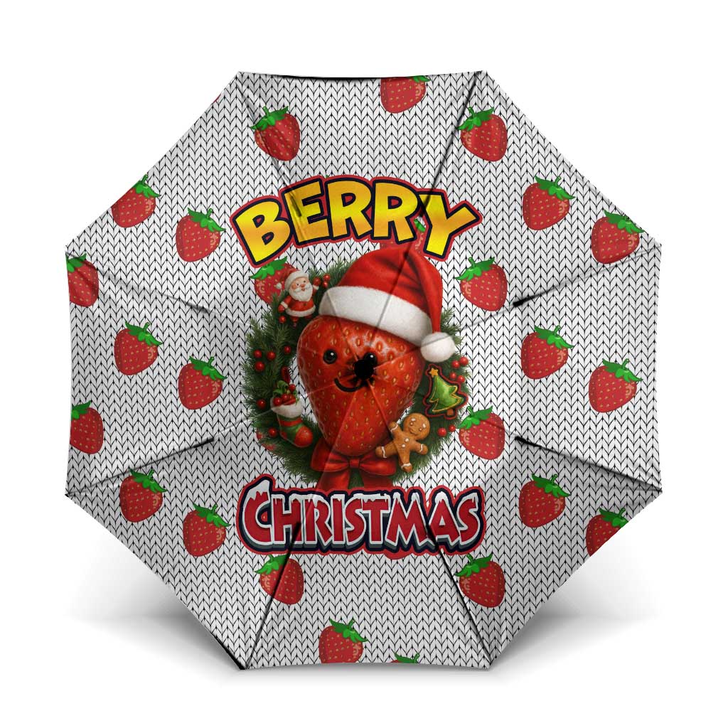 Berry ChristmasYall Christmas Umbrella Xmas Holiday Patterns - Wonder Print Shop