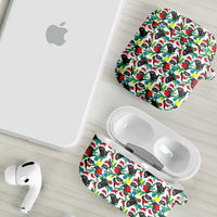 Black Cat Christmas Christmas AirPods Case Xmas Holiday Patterns - Wonder Print Shop