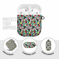 Black Cat Christmas Christmas AirPods Case Xmas Holiday Patterns - Wonder Print Shop