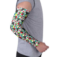 Black Cat Christmas Christmas Arm Sleeves Xmas Holiday Patterns - Wonder Print Shop