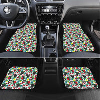 Black Cat Christmas Christmas Car Mats Xmas Holiday Patterns - Wonder Print Shop