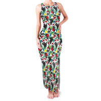 Black Cat Christmas Christmas Family Matching Tank Maxi Dress and Hawaiian Shirt Xmas Holiday Patterns - Wonder Print Shop