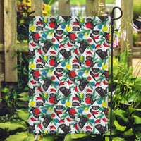 Black Cat Christmas Christmas Garden Flag Xmas Holiday Patterns - Wonder Print Shop
