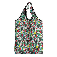 Black Cat Christmas Christmas Grocery Bag Xmas Holiday Patterns - Wonder Print Shop