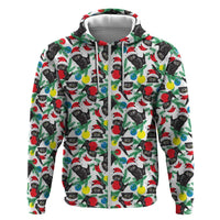 Black Cat Christmas Christmas Hoodie Xmas Holiday Patterns - Wonder Print Shop