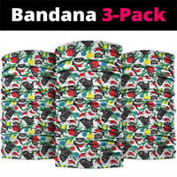 Black Cat Christmas Christmas Neck Gaiter Xmas Holiday Patterns - Wonder Print Shop