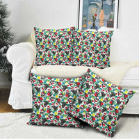 Black Cat Christmas Christmas Pillow Cover Xmas Holiday Patterns - Wonder Print Shop