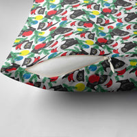 Black Cat Christmas Christmas Pillow Cover Xmas Holiday Patterns - Wonder Print Shop
