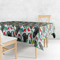 Black Cat Christmas Christmas Tablecloth Xmas Holiday Patterns - Wonder Print Shop