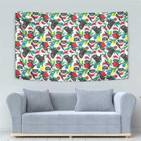 Black Cat Christmas Christmas Tapestry Xmas Holiday Patterns - Wonder Print Shop