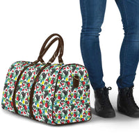 Black Cat Christmas Christmas Travel Bag Xmas Holiday Patterns - Wonder Print Shop