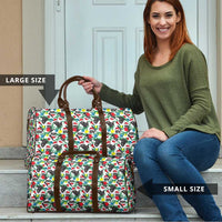 Black Cat Christmas Christmas Travel Bag Xmas Holiday Patterns - Wonder Print Shop