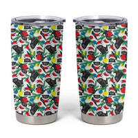 Black Cat Christmas Christmas Tumbler Cup Xmas Holiday Patterns - Wonder Print Shop