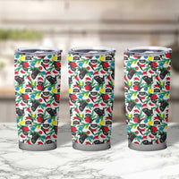 Black Cat Christmas Christmas Tumbler Cup Xmas Holiday Patterns - Wonder Print Shop