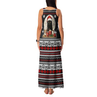 Black Cat Run On Coffee Family Matching Tank Maxi Dress and Hawaiian Shirt Xmas Holiday Patterns - Wonder Print Shop