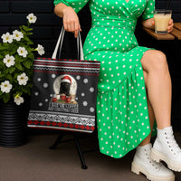 Black Cat Run On Coffee Tote Bag Xmas Holiday Patterns - Wonder Print Shop