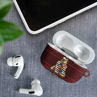 Book Pine Merry Christmas AirPods Case Xmas Holiday Patterns - Wonder Print Shop