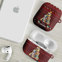 Book Pine Merry Christmas AirPods Case Xmas Holiday Patterns - Wonder Print Shop