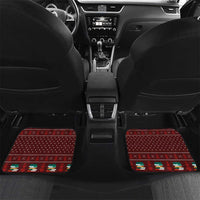Book Pine Merry Christmas Car Mats Xmas Holiday Patterns - Wonder Print Shop