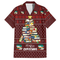 Book Pine Merry Christmas Family Matching Short Sleeve Bodycon Dress and Hawaiian Shirt Xmas Holiday Patterns - Wonder Print Shop