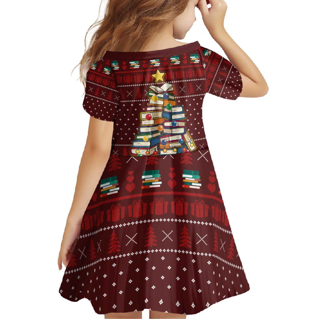 Book Pine Merry Christmas Family Matching Summer Maxi Dress and Hawaiian Shirt Xmas Holiday Patterns - Wonder Print Shop