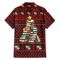 Book Pine Merry Christmas Family Matching Summer Maxi Dress and Hawaiian Shirt Xmas Holiday Patterns - Wonder Print Shop