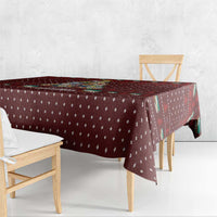 Book Pine Merry Christmas Tablecloth Xmas Holiday Patterns - Wonder Print Shop