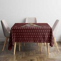 Book Pine Merry Christmas Tablecloth Xmas Holiday Patterns - Wonder Print Shop