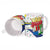 Curacao Christmas Ceramic Mug with Santa Lizard Crown Gifts Snowflakes and Holiday Icons Design - Wonder Print Shop
