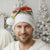 Curacao Christmas Santa Hat with Santa Lizard Crown Gifts Snowflakes and Holiday Icons Design - Wonder Print Shop