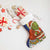 Curacao Christmas Stocking with Santa Lizard Crown Gifts Snowflakes and Holiday Icons Design - Wonder Print Shop