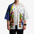 Curacao Christmas Kimono with Santa Lizard Crown Gifts Snowflakes and Holiday Icons Design - Wonder Print Shop