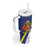 Curacao Christmas Tumbler With Handle with Santa Lizard Crown Gifts Snowflakes and Holiday Icons Design - Wonder Print Shop