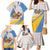Somalia Christmas Family Matching Mermaid Dress and Hawaiian Shirt with Santa Cheetah Christmas Tree Village Scene and Festive Snowflake - Wonder Print Shop