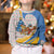 Somalia Christmas Kid Ugly Christmas Sweater with Santa Cheetah Christmas Tree Village Scene and Festive Snowflake - Wonder Print Shop