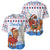 Somalia Christmas Baseball Jersey with Santa on Camel Christmas Tree Ornaments Candy Canes and Snowflake - Wonder Print Shop