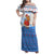 Somalia Christmas Family Matching Off Shoulder Maxi Dress and Hawaiian Shirt with Santa on Camel Christmas Tree Ornaments Candy Canes and Snowflake - Wonder Print Shop