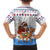 Somalia Christmas Family Matching Off Shoulder Short Dress and Hawaiian Shirt with Santa on Camel Christmas Tree Ornaments Candy Canes and Snowflake - Wonder Print Shop