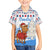 Somalia Christmas Family Matching Off Shoulder Short Dress and Hawaiian Shirt with Santa on Camel Christmas Tree Ornaments Candy Canes and Snowflake - Wonder Print Shop