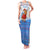 Somalia Christmas Family Matching Tank Maxi Dress and Hawaiian Shirt with Santa on Camel Christmas Tree Ornaments Candy Canes and Snowflake - Wonder Print Shop