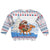 Somalia Christmas Kid Ugly Christmas Sweater with Santa on Camel Christmas Tree Ornaments Candy Canes and Snowflake - Wonder Print Shop