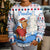Somalia Christmas Kid Ugly Christmas Sweater with Santa on Camel Christmas Tree Ornaments Candy Canes and Snowflake - Wonder Print Shop